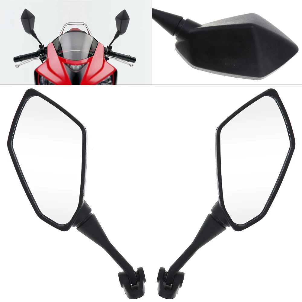 

2pcs Motorcycle Rearview Mirror Side Mirrors for Honda CBR900 CBR919 CBR929 CBR954 1998-2003 Hyosung GT125R GT250R Kawasaki