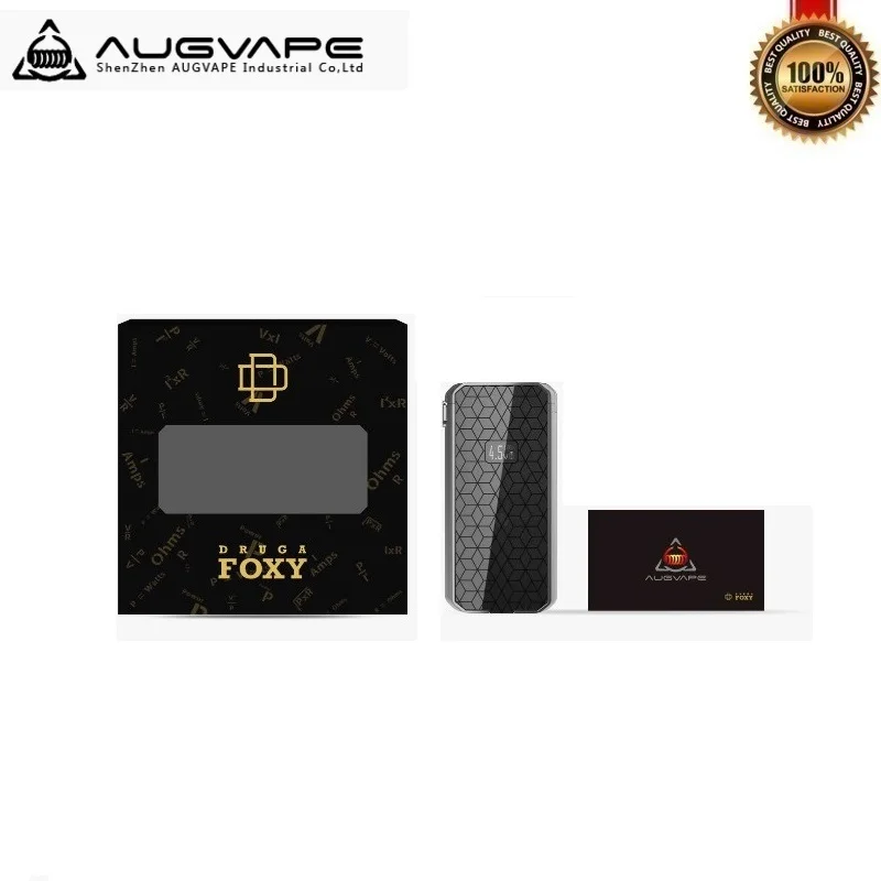 Оригинальный Augvape Druga Фокси из мультфильма для мальчика коробка мод 150 Вт создано