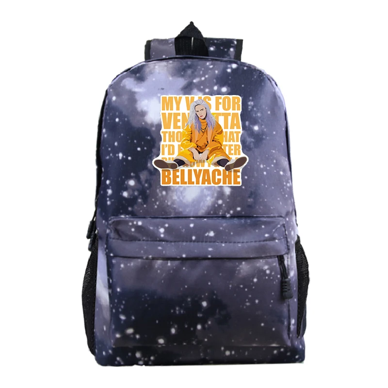 Рюкзак Sac Dos DJ Singer школьный Billie Eilish Рюкзак Bookbag Bolso Mujer школьные сумки для девочек-подростков на молнии 7 plecak