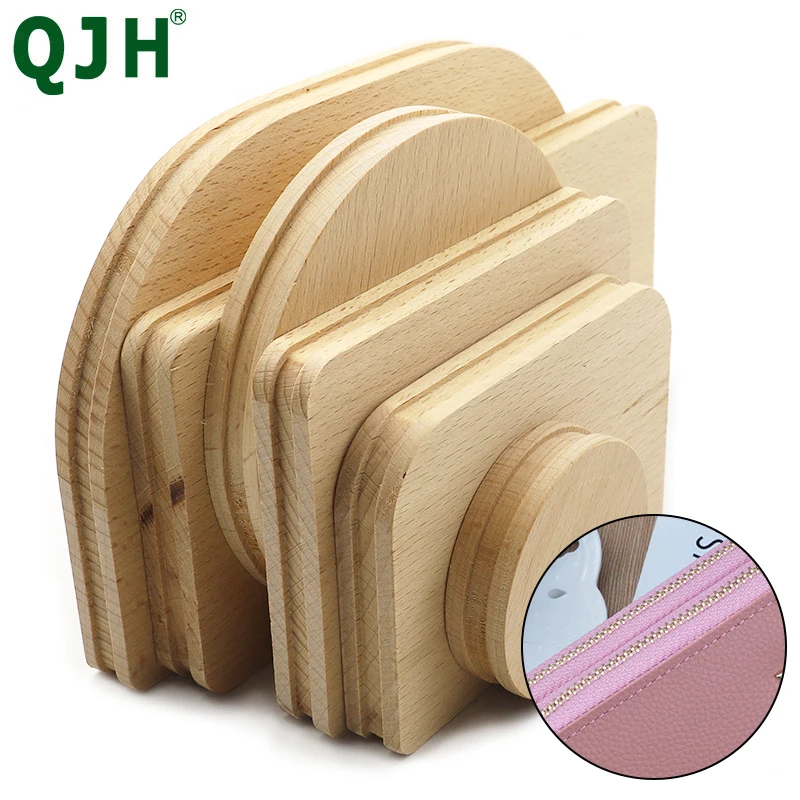 6 Kinds Leather Craft Bag Wallet 3#/M4/5#/M6 Zipper Install Mold Model Pattern Tool Set Sewing Stitch Carving Stamping Knife Cut