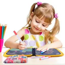 

Children Wipeable Recycled Double-Sided Drawing Album Graffiti Board Kids Toys