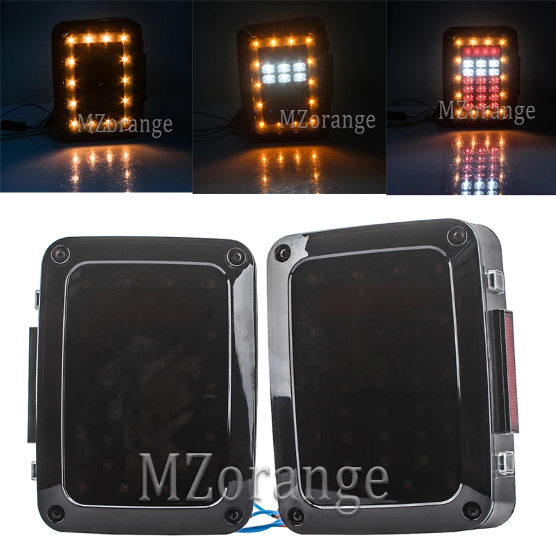 

1pair 6000K 12V/24V Work Light With Side Lamp Waterproof LED Off Road For Jeep Wrangler For Pickup Camper Truck Brightness