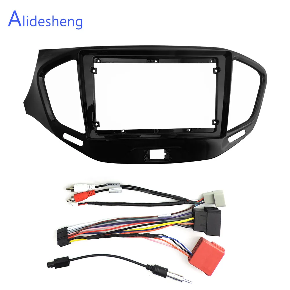 LADA Frame wire 2G+ 3 знака после 2G DSP 2 din Android 8,1 4G сеть для автомобиля Радио Мультимедийный видеоплеер для LADA Vesta Cross Sport 20182019 Wi-Fi, BT - Цвет: LADA Frame wire