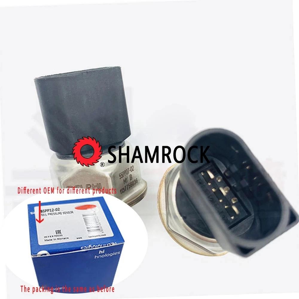 original Fuel Rail Pressure Sensors OEM 55PP04 02/5WS40050 fo LLAND