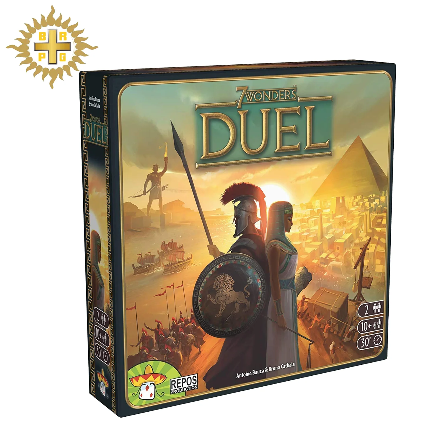 

BRPG Hot Sale Board Game 7 Wonders Extension 7 Wonders Duel 2 Player Strategy Board Card Game English Version Game Party Game