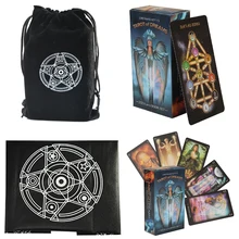 

Various Board Games Tarot Party Board Game Divination Fate Card Game English Beginner PDF Guide Premium Suede Tote Bag Linen Mat