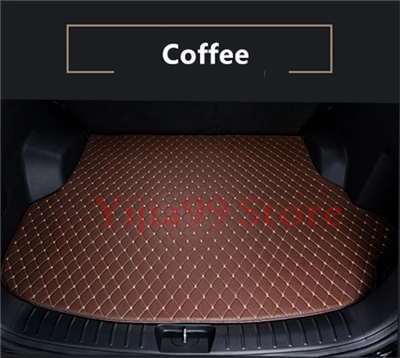 

Coffee Car Rear Trunk Mat For Hyundai 8th Sonata 2011 2012 2013 2014 Car Cargo Tray Boot Liner Carpet Custom Fit