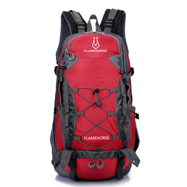 Sac à dos imperméable de 50l pour voyage, Camping, alpinisme, Sport de  plein air, sac de jour - AliExpress
