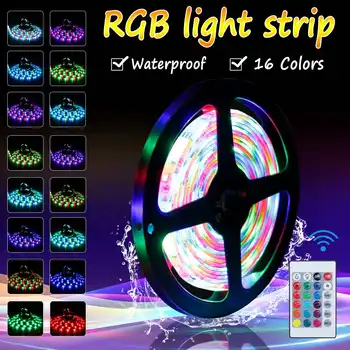 

5V USB Powered 2835 Multi-Color Kit IP65 Waterproof Led Strip Lights RGB Colour Changing Remote Control Flexible Strip Light