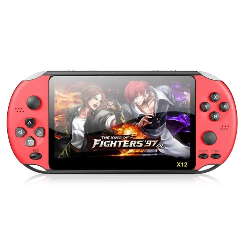 Прочная игровая консоль износостойкая X12PLUS для psp игровая консоль Ручной игровой плеер Встроенный 2000 для GBA FC игр