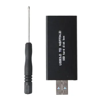 

External B Key M.2 NGFF SSD to USB 3.0 Adapter Enclosure Box for 2230 2242 SSD