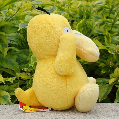 Psyduck Pocket Duck Мягкая Плюшевая Кукла мультяшная аниме игрушка 14 см детский подарок