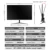 MUCAI 24/27 Inch 2K Monitor 75Hz Desktop PC Lcd QHD Display Gaming Flat Panel Screen Computer LED 2560*1440 HDMI/DP