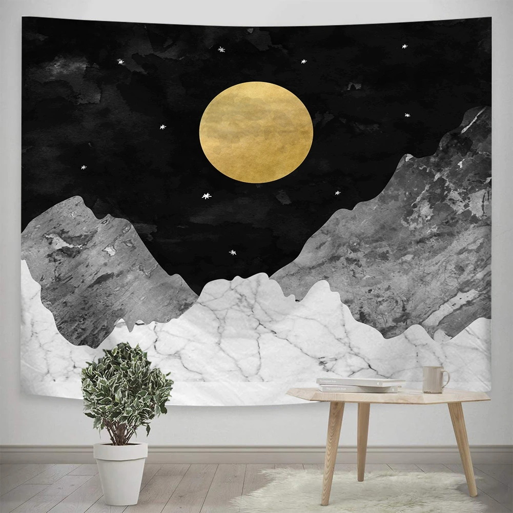 

Background Cloth, Multipurpose Floral Print Wall Tapestry Household Wall Hanging Carpet