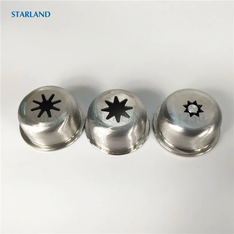 4 Pieces/Lot Churros Machines Spare Parts Nozzles Modeling Caps Spanish Molding Lid Maker Fitings Accessories