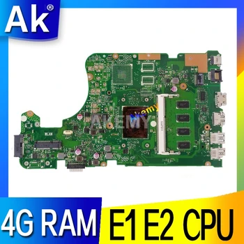 

X555YA motherboard For ASUS X555Y X555YI X555D X555DG X555DA K555D Laptop mainboard 4G RAm E1/E2 CPU