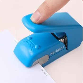 

Creative Hot Mini Stapler Safe Staple Free Stapler Office Paper binding Stapleless Stapler Without Staple