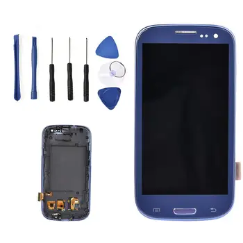 

For Samsung Galaxy S3 I9300 I9305 Screen Assembly LCD Touch Screen Digital Display+ Teardown Set (Sapphire Blue)