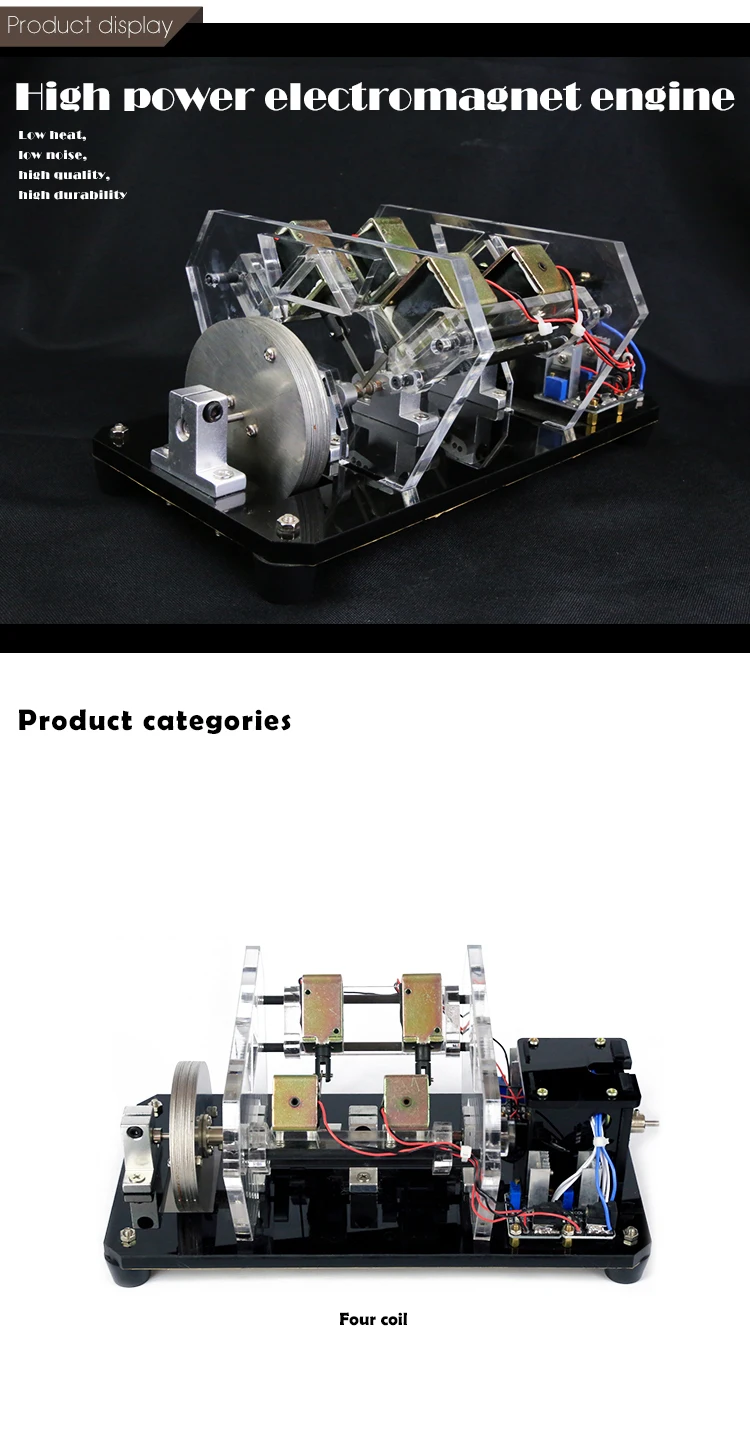 5 в двигатель постоянного тока Электромагнит модель высокой мощности Модель двигателя tecnologia Модель двигателя научная игрушка