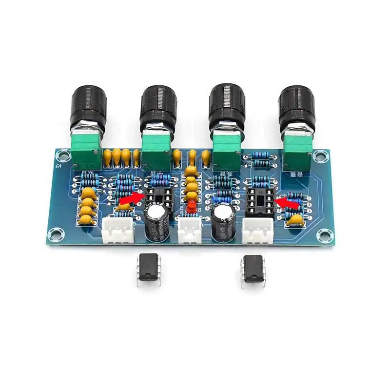 XH A901 NE5532 Tone плата предусилителя Pre amp с регулировкой громкости высоких басов