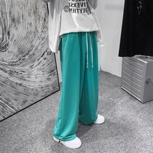 

2022 spring casual pants loose plus size sports trousers
