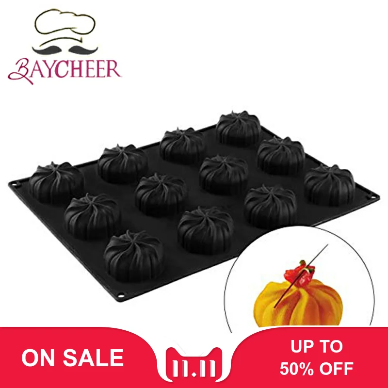 BAYCHEER 3D Twister Entremet силиконовые формы для выпечки инструменты слоеный десерт украшения Аксессуары Бытовые DIY гаджеты для выпечки