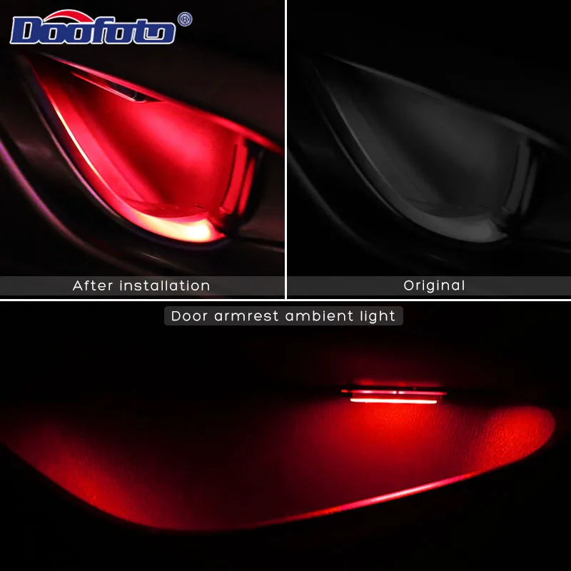 Led Atmosphere Lamp Led Car Lights Led Car Decorative Lights Led Atmosphere Lighting Led Strip Lights Led Light Strip Car Interior Lamp Led Interior Lights Led Car Decoration Lamp Car Ambient Lights Led Lights Car Decoration Light Interior Atmosphere Lights LED Strip lamp accessories for auto door bowl openning safety warning automotive