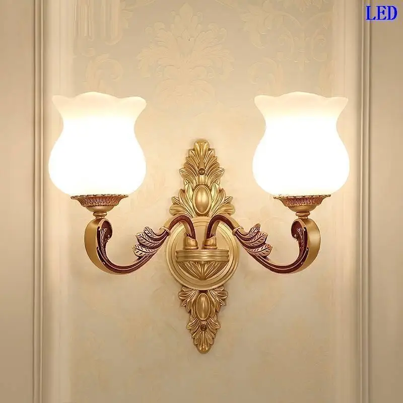 Wandlampe деко росписи Винтаж лампа Aplique Luz для дома кристалл Lampara де сравнению интерьер стены спальня свет