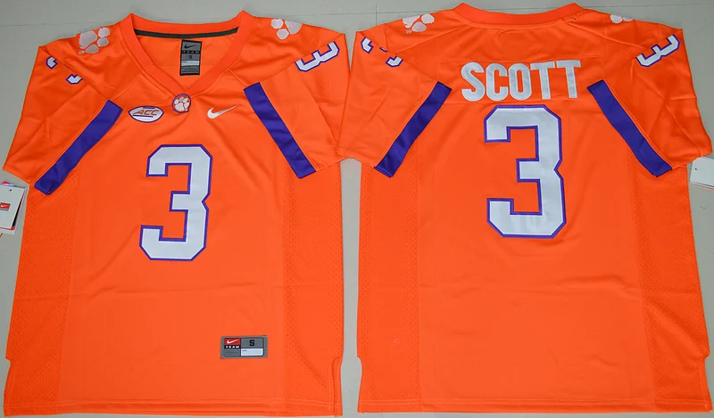 Бежевый Clemson Tigers, Stitiched, DeShaun Watson, Sammy Watkins, Wayne Gallman II, Artavis Scott Ben Boulware для мужской Джерси - Цвет: Бежевый