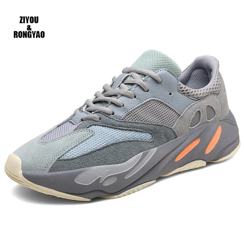 

Vintage Dad Men Shoes 2019 Kanye Fashion West Mesh Light Breathable Men Casual Tenis Shoes Men Sneakers Zapatos Hombre#700