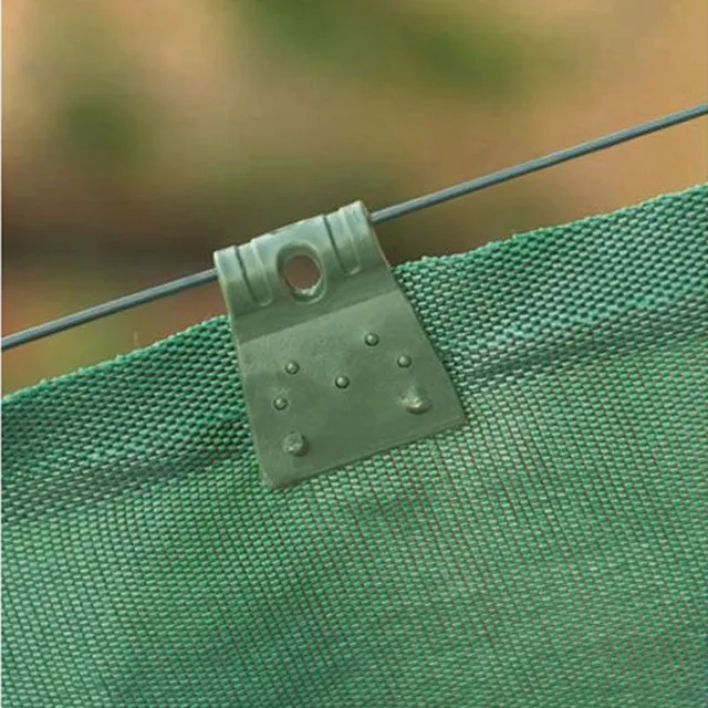 15Db/Pack Pe Üvegházhatású Film Klipek Mezőgazdaság Árnyék Lógnak Kibontakozás Azonnal - Image 6