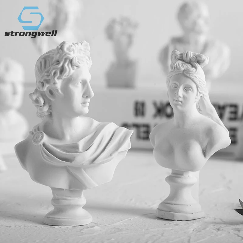 Living Room Center Pieces Nordic Style Man Head Resin Sculpture Ornaments Human Abstract Statue European Style Table Desktop D\u00e9cor Living Room Center Pieces Nordic Style Man Head Resin Sculpture Ornaments Human Abstract Statue European Style Table Desktop D\u00e9cor