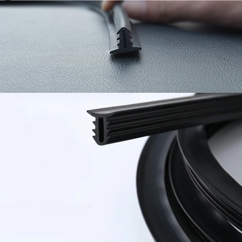 

1.6 meters Auto Rubber Seals Universal Windshield Dashboard Soundproof Rubber Seal Strip Auto Sealing Car Panel Seal