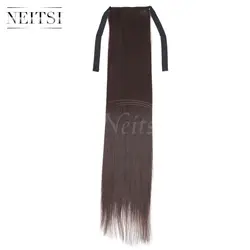 Neitsi 22 ''1 шт. прямая заколка для хвоста в Cabelos Pince Cheveux M2/33 цвета парик африканские кудри