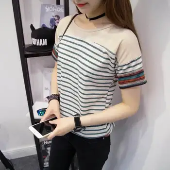 

2020 Women Short Sleeve Shirt Top Garment gold