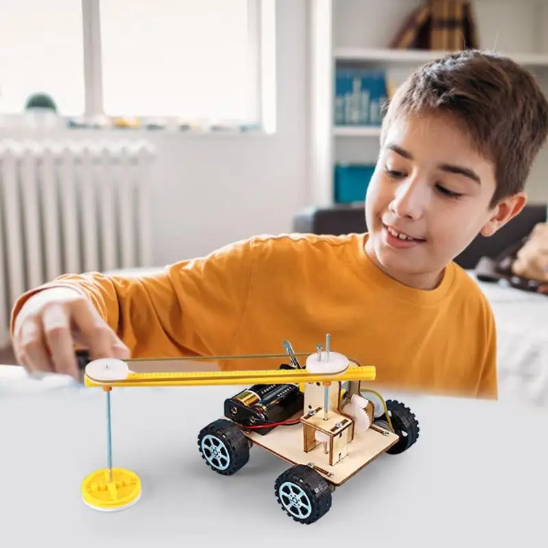 DIY умная уборочная машина Робот пол Швабра игрушки энергосберегающие хороший материал гибкость детей образовательная наука собрать комплект