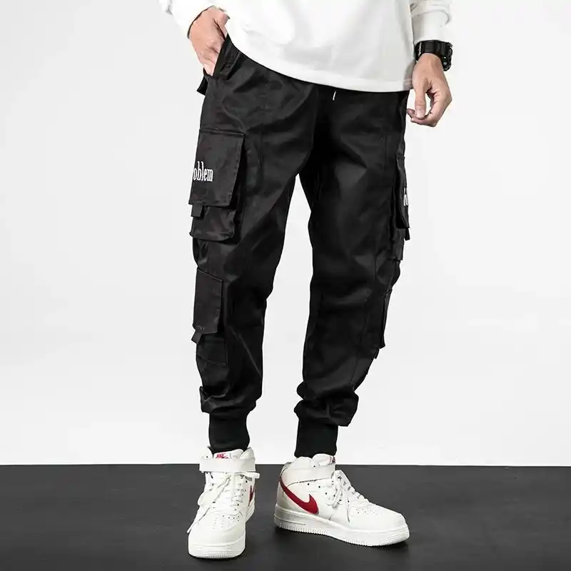 tapered cargo pants mens