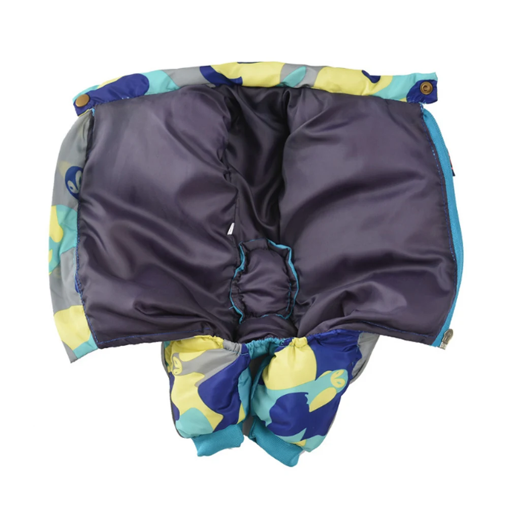 Reflective Winter Warm Pet Clothing Coat Waterproof Pets Dog Clothes Jacket Coat With Zipper Puppy Costume Outfit