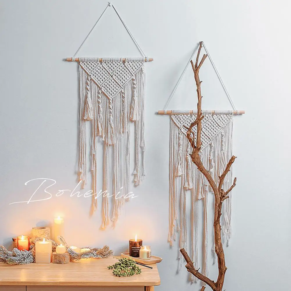 

Home Decoration Nordic Style Dream Catcher Hand-woven Tapestry Wall Hanging Pendant Shooting Props Wall Hangings
