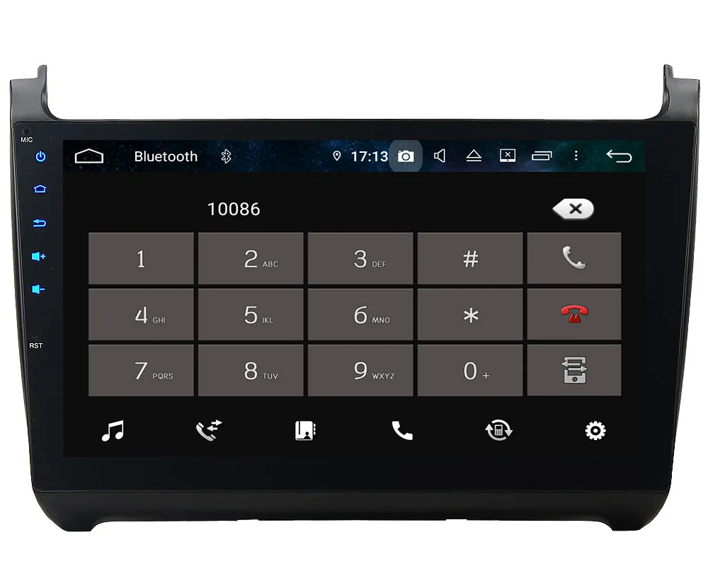 Klyde 10," ips 4G Android 9,0 Восьмиядерный 4 Гб ОЗУ 64 Гб ПЗУ DSP BT автомобильный DVD мультимедийный плеер стерео для Volkswagen Polo 2008