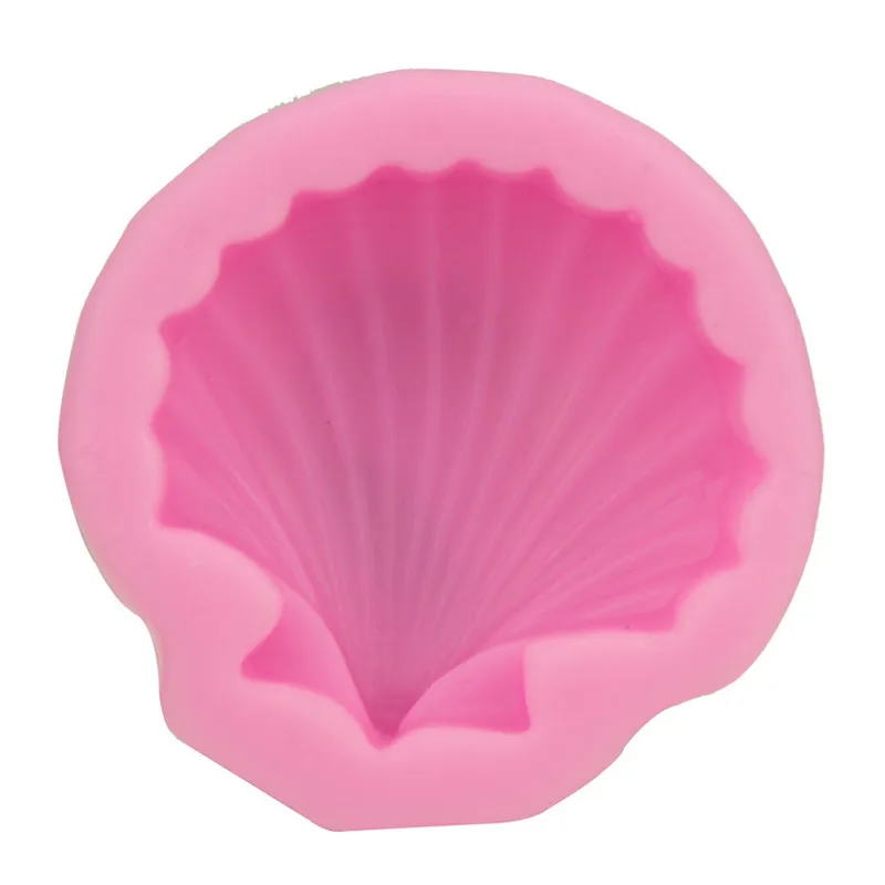 3D Sea Shell Silicone Molds for Soap Chocolate Form Fondant Soap Moulds Cake Decorating Handmade Soap Making
