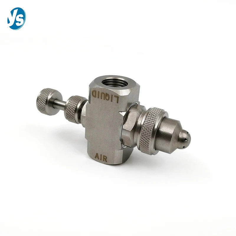 YS 304 Stainless Steel air atomizing nozzles,Water Mist Spray Fog Misting Nozzle Good Quality 2