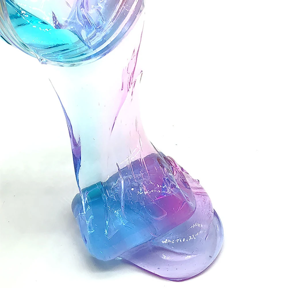 60ml Slime Fluffy Supplies Polymer Clay Charms Slime Glitter Magic Colored Sand Plasticine Toys For Children