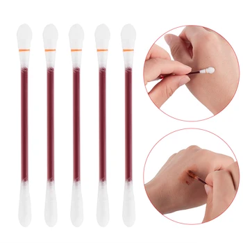 

5/10/20/30PCS Disposable Iodine Cotton Stick Iodine Disinfected Cotton Swab Climbing Wound treatment Aid Kit Supplies