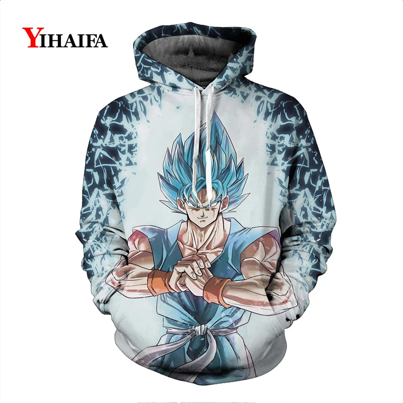 

Men's Hoodies Anime 3D Print Dragon Ball Z Sweatshirt Harajuku Pullover Casual Hoody Man dbz figure Sportswear Hoodie Coat