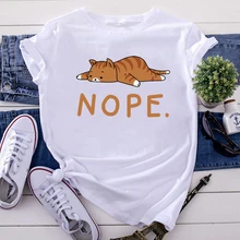 Special Price Small Cat Character Letters Cartoon Printing T Shirt For Women Gothic Oversized Women'S Clothes Fashion Kawaii Woman T-Shirt Special Price Small Cat Character Letters Cartoon Printing T Shirt For Women Gothic Oversized Women'S Clothes Fashion Kawaii Woman T-Shirt