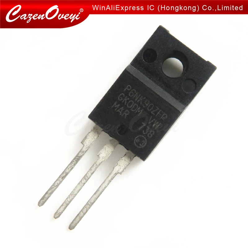 10 шт./лот STP6NK90ZFP STP6NK90ZF STP6NK90Z STP6NK90 6NK90 6N90 TO220F в наличии | Электронные компоненты и