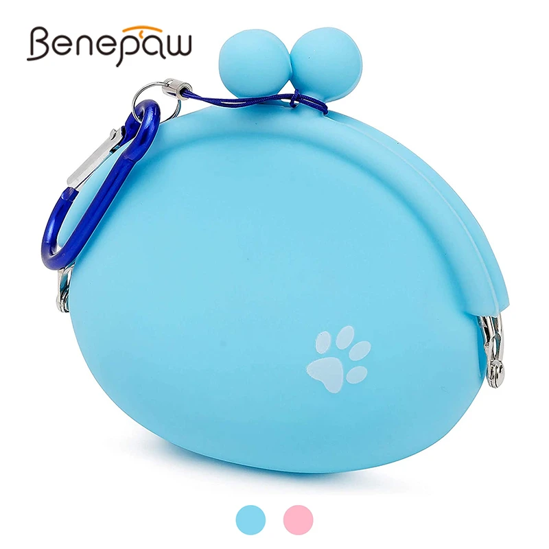 

Силиконовый портативный мешок для собак Benepaw, многофункциональный нетоксичный легкий Водонепроницаемый чехол для домашних животных, тренировочный спортивный легко чистится