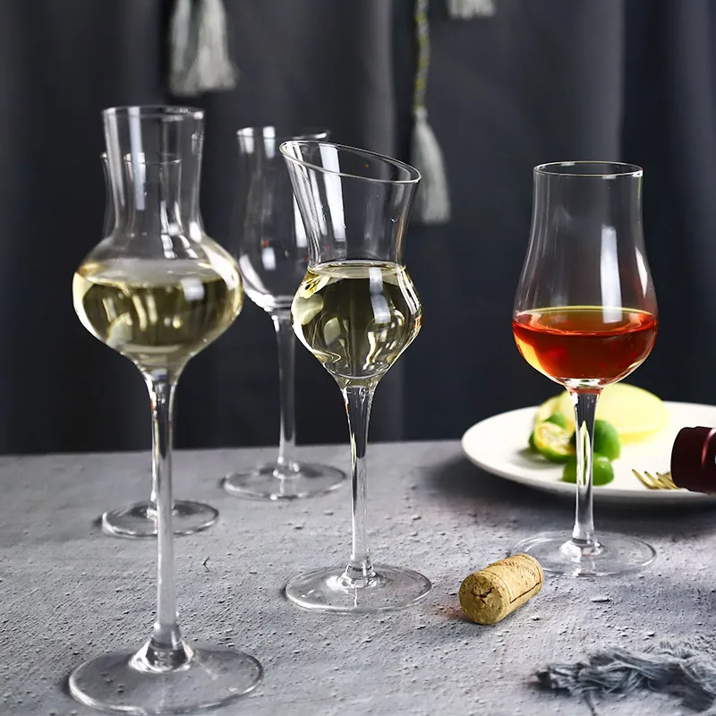 

Single Malt Scotch Whisky Crystal Glass Neat Brandy Snifter Wine Taster Drinking Copita Goblet Cup Best Gift For Dad Wholesale