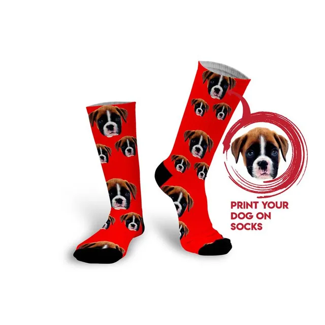 Custom Dog Socks Cat Face Socks Personalized Dog Socks Custom Pet Socks Dog On Socks Dog Picture Socks Pet Sympathy Gifts Party Favors Aliexpress